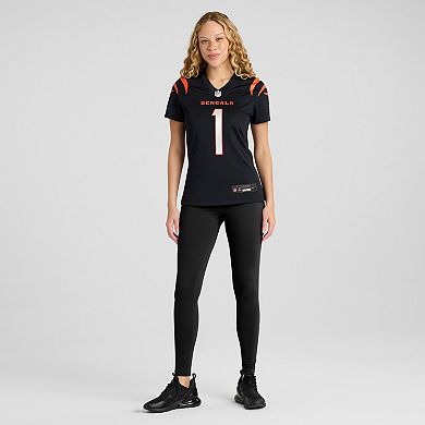 Women's Nike Ja'Marr Chase Black Cincinnati Bengals Game Jersey