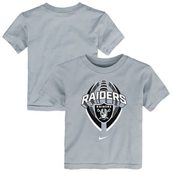 Toddler Nike Gray Las Vegas Raiders Icon Legend T-Shirt