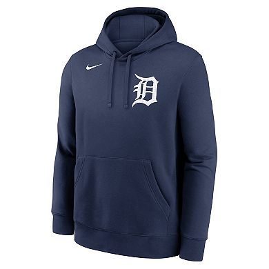 Men's Nike Riley Greene Navy Detroit Tigers Player Name & Number Club Fleece Pullover Hoodie