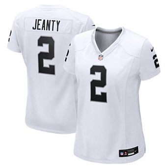 Women's Nike Ashton Jeanty White Las Vegas Raiders Game Jersey