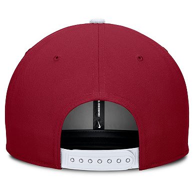 Men's Nike Crimson/Cream Alabama Crimson Tide Pro Legacy Script Snapback Hat