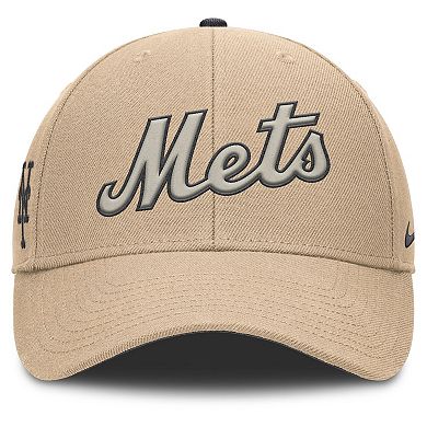 Men's Nike Khaki New York Mets Rise Adjustable Hat