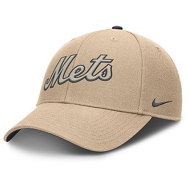 Men's Nike Khaki New York Mets Rise Adjustable Hat