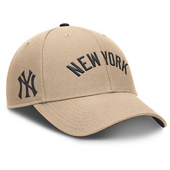 Men's Nike Khaki New York Yankees Rise Adjustable Hat