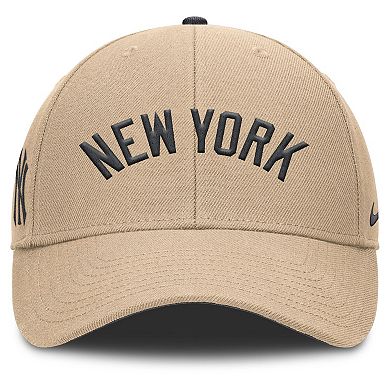 Men's Nike Khaki New York Yankees Rise Adjustable Hat