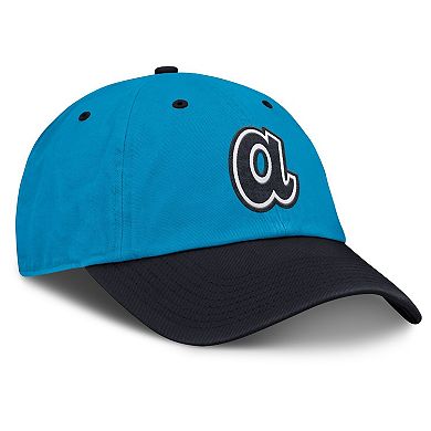Men's Nike Blue/Navy Atlanta Braves Neon 90s Club Adjustable Hat