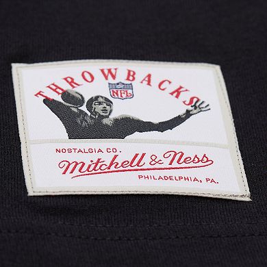 Men's Mitchell & Ness Black Kansas City Chiefs Retro Colorblock Tank Top