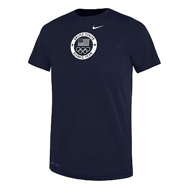 Preschool Nike Navy Team USA Legend Performance T-Shirt