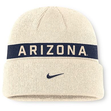 Men's Nike Natural Arizona Wildcats Peak Primetime Utility Cuffed Knit Hat
