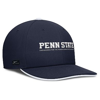 Men's Nike Navy Penn State Nittany Lions 2025 On-Field Pro Performance Adjustable Hat