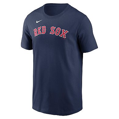Men's Nike Jarren Duran Navy Boston Red Sox Fuse Name & Number T-Shirt