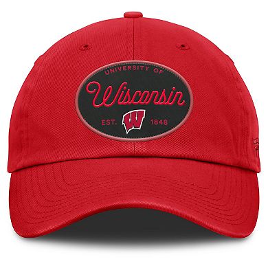 Women's Fanatics Red Wisconsin Badgers Candid Adjustable Hat