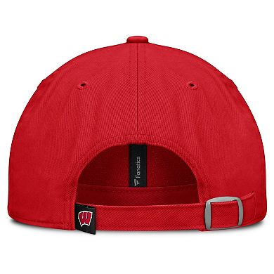Women's Fanatics Red Wisconsin Badgers Candid Adjustable Hat
