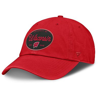 Women's Fanatics Red Wisconsin Badgers Candid Adjustable Hat