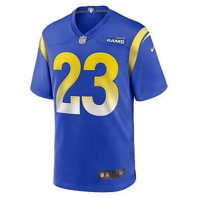 Men's Nike Kyren Williams Royal Los Angeles Rams Game Player Jersey