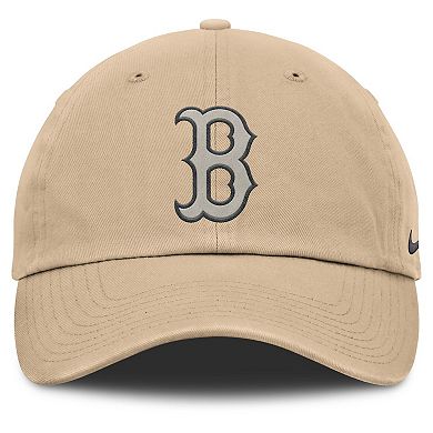Men's Nike Khaki Boston Red Sox Club Adjustable Hat