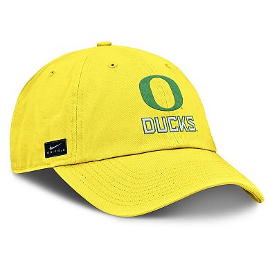 Men's Nike Yellow Oregon Ducks 2025 On-Field Club Adjustable Hat