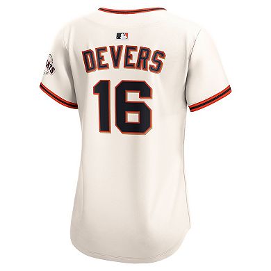 Women's Nike Rafael Devers Cream San Francisco Giants Home Limited Player Jersey