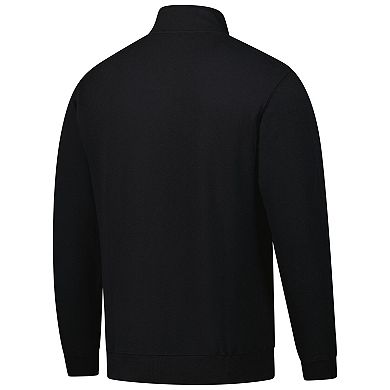 Men's Black UCF Knights Premium Quarter-Zip Fleece Pullover