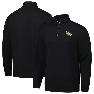 Men's Black UCF Knights Premium Quarter-Zip Fleece Pullover