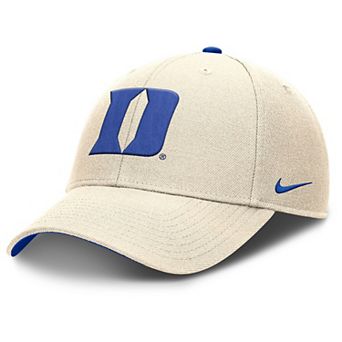 Men's Nike Natural Duke Blue Devils Rise Primetime Performance Trucker Adjustable Hat