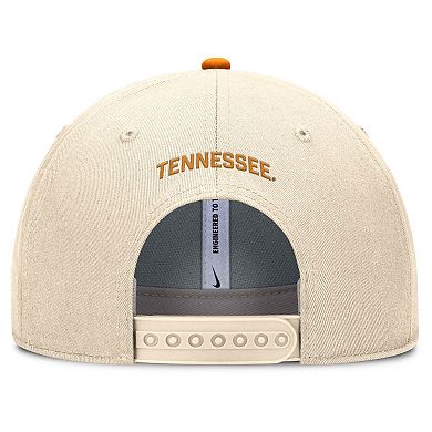 Men's Nike Natural Tennessee Volunteers Rise Primetime Performance Trucker Adjustable Hat