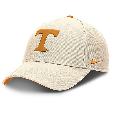 Men's Nike Natural Tennessee Volunteers Rise Primetime Performance Trucker Adjustable Hat