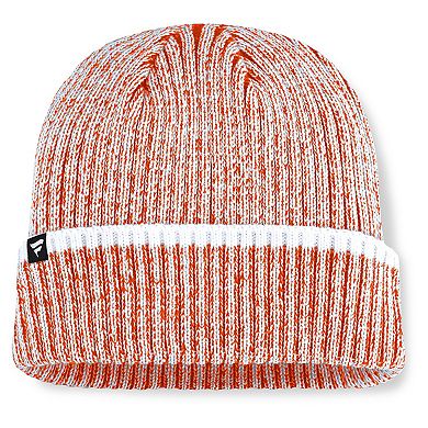 Men's Fanatics Orange/White Oklahoma State Cowboys Haze Cuffed Knit Hat