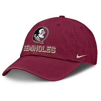 Men's Nike Garnet Florida State Seminoles 2025 On-Field Club Adjustable Hat
