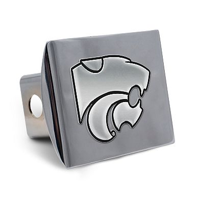 WinCraft Kansas State Wildcats Premium Metal Chrome Hitch Cover
