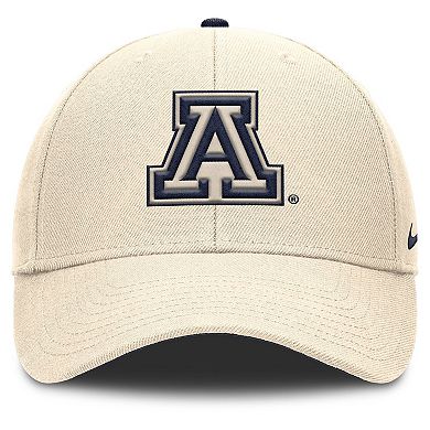 Men's Nike Natural Arizona Wildcats Rise Primetime Performance Trucker Adjustable Hat