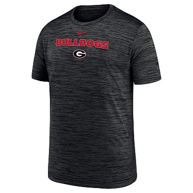 Youth Nike Black Georgia Bulldogs Velocity Performance T-Shirt