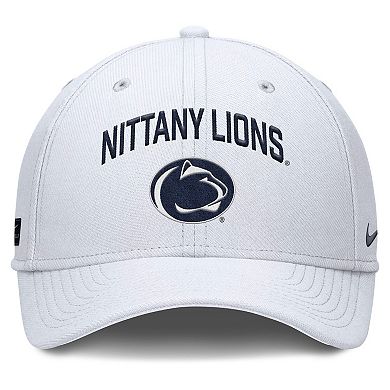 Men's Nike White Penn State Nittany Lions 2025 On-Field Rise Performance Flex Hat