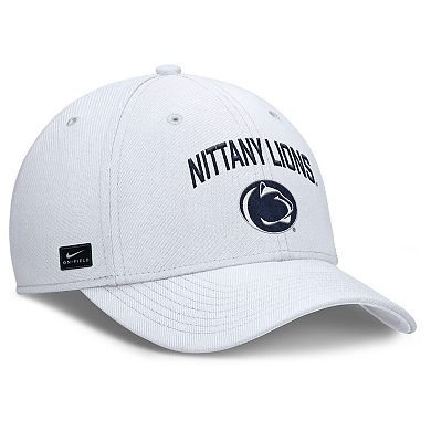 Men's Nike White Penn State Nittany Lions 2025 On-Field Rise Performance Flex Hat