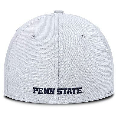 Men's Nike White Penn State Nittany Lions 2025 On-Field Rise Performance Flex Hat