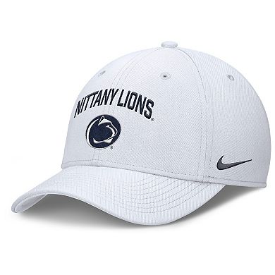 Men's Nike White Penn State Nittany Lions 2025 On-Field Rise Performance Flex Hat