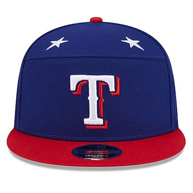 Men's New Era Royal/Red Texas Rangers 2025 MLB All-Star Game Side Patch 9FIFTY Snapback Hat