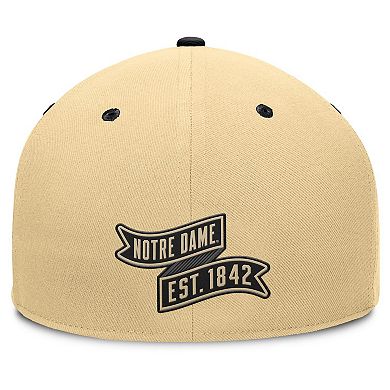Men's Fanatics Gold/Black Notre Dame Fighting Irish Balance Fitted Hat
