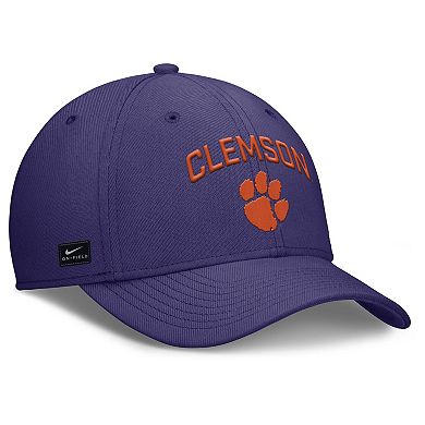 Men's Nike Purple Clemson Tigers 2025 On-Field Rise Performance Flex Hat