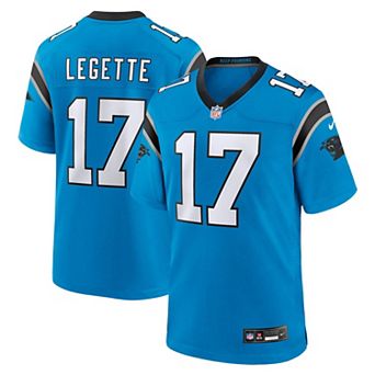 Men's Nike Xavier Legette Blue Carolina Panthers Alternate Game Jersey