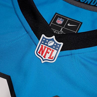 Men's Nike Xavier Legette Blue Carolina Panthers Alternate Game Jersey