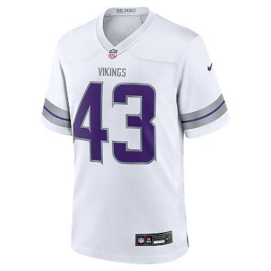 Men's Nike Andrew Van Ginkel White Minnesota Vikings Alternate Game Jersey