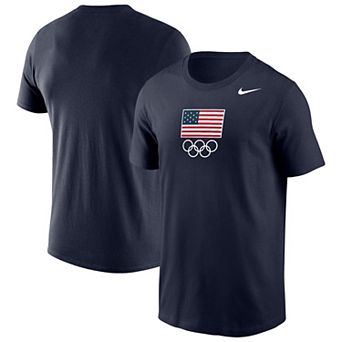 Men's Nike Navy Team USA Olympic Team Performance T-Shirt