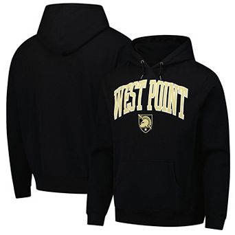 Men's Black Army Black Knights Foundation Fleece Pullover Hoodie