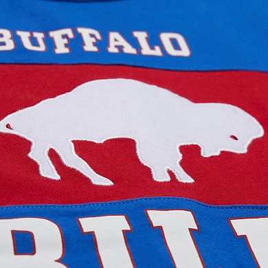 Men's Mitchell & Ness Royal Buffalo Bills Retro Colorblock Tank Top