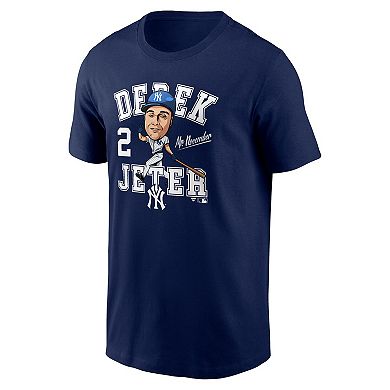Men's Fanatics Derek Jeter Navy New York Yankees Hometown Caricature T-Shirt
