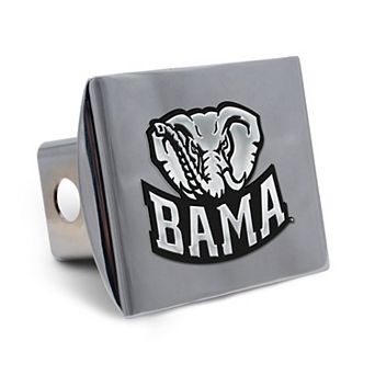 WinCraft Alabama Crimson Tide Premium Metal Chrome Hitch Cover