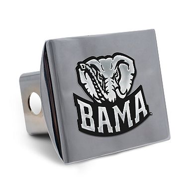 WinCraft Alabama Crimson Tide Premium Metal Chrome Hitch Cover