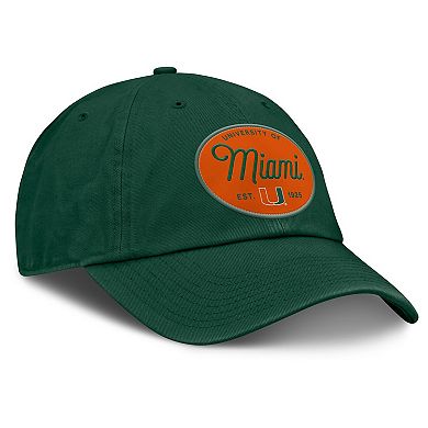 Women's Fanatics Green Miami Hurricanes Candid Adjustable Hat