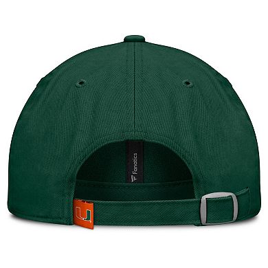 Women's Fanatics Green Miami Hurricanes Candid Adjustable Hat